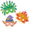 Baker Ross FN079 Mythical Creatures Colour-in Masks - Pack of 10, Fancy Dress Costume Arts and Crafts view 3