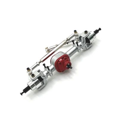 cvking RC Vehicle Axles Compatible with MN MN82 LC79 MN78 1/12 RC Car Parts Metal Upgrade, Front and Rear Axle Assemblies RC Car Upgrade Parts Accessories(Color:2,Size:Front Axle)