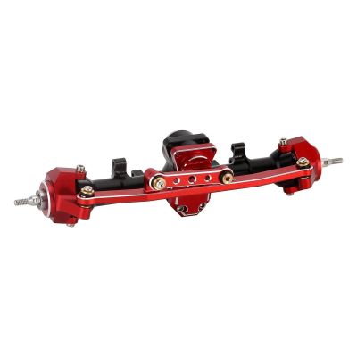 cvking RC Vehicle Axles Compatible with Axial for SCX24 C10 for JLU CNC 4mm Extended Front Rear Axles Set for 1/24 RC Crawler Upgrade Parts Accessories(Color:Front Axle)
