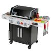 Theo Klein 9445 Weber Genesis Wooden Grill, Includes Inserts for Steak, Pizza or Vegetables, with Dummy Food and Barbecue Utensils, Toy for Children from 3 Years view 1