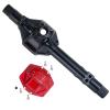 cvking RC Vehicle Axles Compatible with Axial for Wraith 90018 1/10 RC Crawler Car Model Replacement Parts Metal Alloy Front/Rear Axle Shell Housing(Color:1) view 4