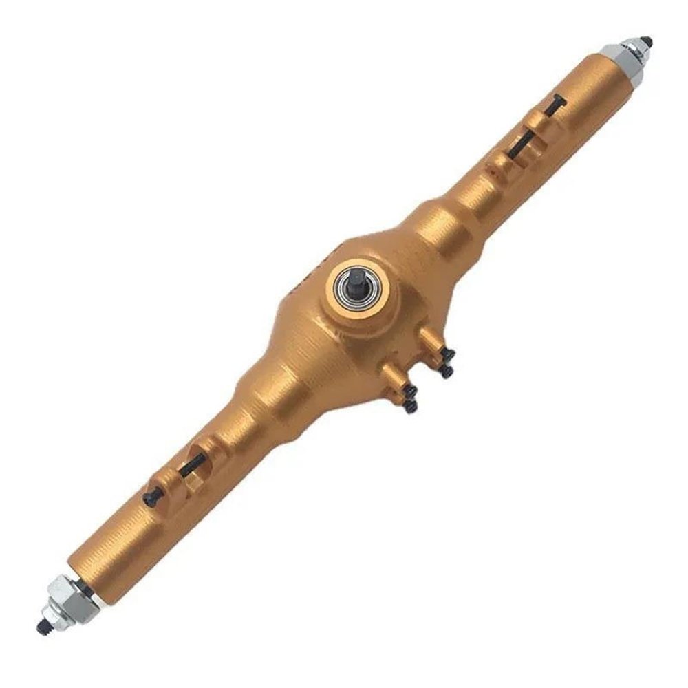 cvking RC Vehicle Axles Compatible with Wltoys 12428 12423 12427 for Feiyue FY03 1/12 RC Car Upgrades Parts Metal Complete Rear Axle with Differential(Color:5)