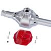 cvking RC Vehicle Axles Compatible with Axial for Wraith 90018 1/10 RC Crawler Car Model Replacement Parts Metal Alloy Front/Rear Axle Shell Housing(Color:2) view 4