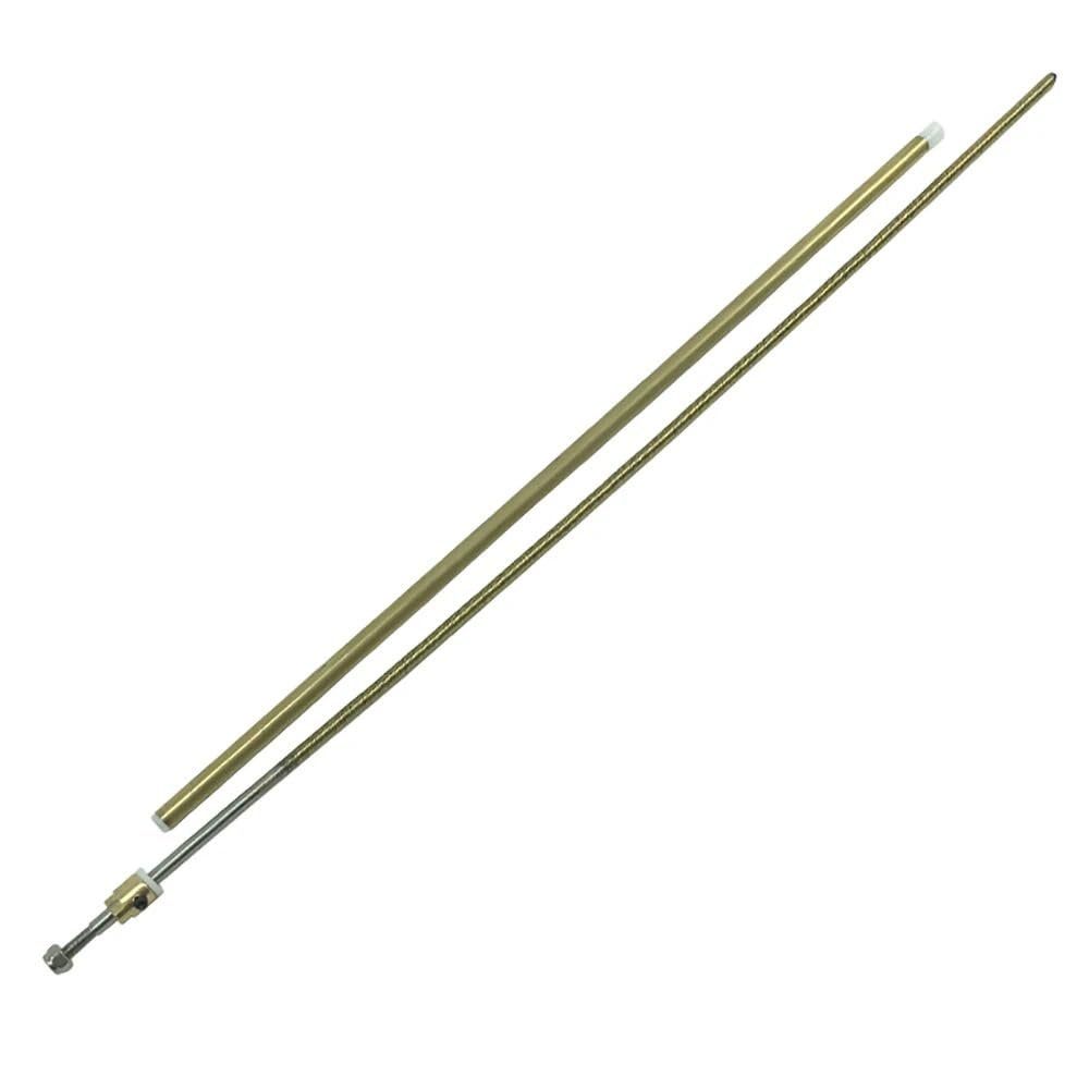 RC Boat 3.175mm 1/8" Flex Cable Shaft Flexible Drive Shaft 300mm Long Left Hand for RC Boat Speed Vee Oval Boat