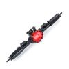 cvking RC Vehicle Axles Compatible with Axial for SCX10 II 90046 90047 90027 90028 1/10 RC Rock Crawler Car Accessories CNC Metal Alloy Front/Rear Portal Axle(Color:Rear Axle) view 1