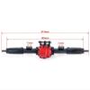 cvking RC Vehicle Axles Compatible with Axial for SCX10 II 90046 90047 90027 90028 1/10 RC Rock Crawler Car Accessories CNC Metal Alloy Front/Rear Portal Axle(Color:Rear Axle) view 2