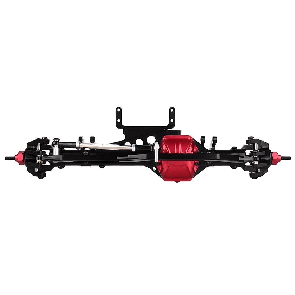 cvking RC Vehicle Axles Compatible with Axial for Wraith 90018 90020 90045 RR10 90048 90053 Metal RC Car Front/Rear Axle 1/10 RC Rock Crawler RC Upgrade Parts(Color:1,Size:Front Axle)