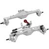 cvking RC Vehicle Axles Compatible with Axial for SCX10 II 90046 86100 CNC Machined Integrated Front and Rear Portal Axle for 1/10 RC Crawler Car Upgrade Parts(Color:4) view 1