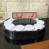 QANYEGN Swing Tray Turntable, Rotating Sushi Machine, Automatic Rotating Table Display Stand for Sushi Dessert Cupcake Macarons (Sushi Driver) view 3