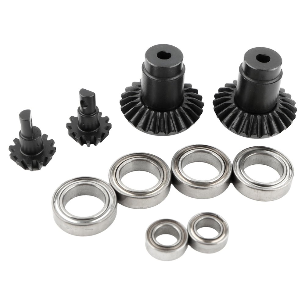 GDOOL FCX24 RC Car 2 Packs Differential Gear & Input Gear & Bearing Set Accessories Spare Parts for FCX24 1:24 1/24 Brushless RC Trucks Vehicle