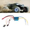 3S 160A Brushed ESC, RC Car Brushless ESC, Electronic Speed Controller with 5V 1A BEC T Plug for 1/12 (Or Lager) RC Car view 1