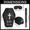 30th Birthday Piatas with Stick Blindfold Death to My 20s Piatas 16" x 12" Rip Thirties Funeral Tombstone for 30th Birthday Party Decorations Photo Prop Anniversary view 2