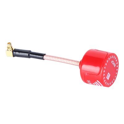Akozon 5.8Ghz 3dBi LHCP High Gain Antenna for FPV Racing Drone RC Parts - Gain Accessory - Suitable for All 5.8G Drone Transmitter Receivers - Red (MMCX
