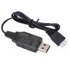 Akozon HighSpeed USB Charger 7.4V 1000mA for 1/16 RC Car, Smart Load Identification Chip, Overload and Short Circuit - Direct Replacement, Fast and Stable Charging view 2