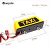Chanjorlin Simulation RC Taxi Lights Multi-Function Night Flash LED Lamp Roof Light Decoration for 1/10 1/8 Crawler On Road Rally Truck Cars HSP Traxxas Tamiya RC4WD D90 Axial SCX10 Arrma (Red) view 2