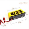 Chanjorlin Simulation RC Taxi Lights Multi-Function Night Flash LED Lamp Roof Light Decoration for 1/10 1/8 Crawler On Road Rally Truck Cars HSP Traxxas Tamiya RC4WD D90 Axial SCX10 Arrma (Blue) view 2