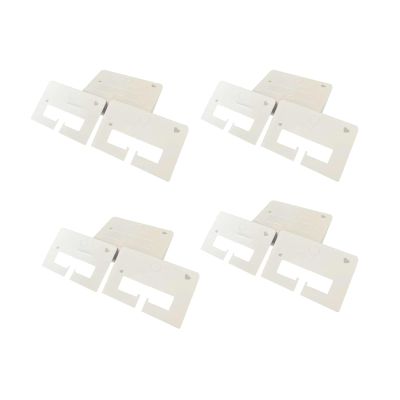 100 Pcs White Hair Clip Display Cards Hair Bow Hairpin Packing Cards Hair Accessories Holder Paper Cardboard for Hair Claw Clips Barrettes Clips Beauty and Personal Care Decorations