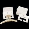 100 Pcs White Hair Clip Display Cards Hair Bow Hairpin Packing Cards Hair Accessories Holder Paper Cardboard for Hair Claw Clips Barrettes Clips Beauty and Personal Care Decorations view 4