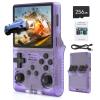 FVBADE 30000 in 1 R40S PRO Handheld Game Console 3.5 inch IPS Screen Mini Retro Console 3800mAh Portable Pocket Arcade 12+ Mainstream Emulator 256G TF Card Transparent view 1