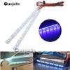 Chanjorlin RC Car 24 LEDs Chassis Lights Strip Aluminum LED Lamp 6V Accessories for 1/8 1/10 1/16 RC Truck Tank Crawler Buggy Car HPS HPI Tamiya SCX24 TRX4 TRX6 Slash Rustler Redcat 4WD (Blue) view 3