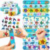 48PCS Turtle Party Favors Decorations, Tattoos & Slap Bracelets Decorations view 1