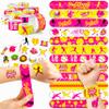 72PCS Softball Party Favors Decorations, Temporary Tattoos & Slap Bracelets view 1