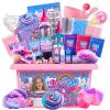 ZOnFRTO Mini Unicorn Slime Kit for Girls - Glimmer Crunchy, Butter, and Galaxy Slime for Kids 6-12 - Party Favors for Children view 1