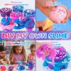 ZOnFRTO Mini Unicorn Slime Kit for Girls - Glimmer Crunchy, Butter, and Galaxy Slime for Kids 6-12 - Party Favors for Children view 2