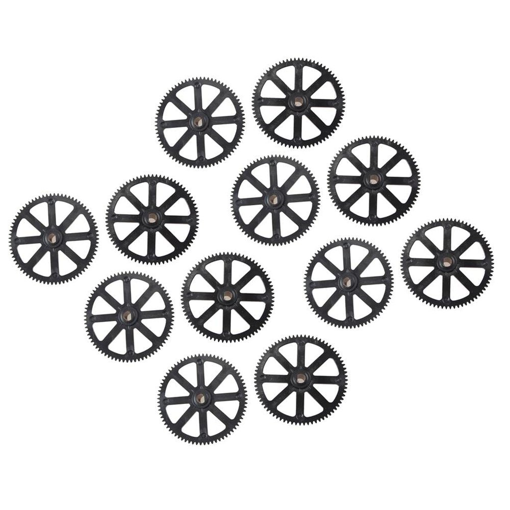 12 Pack Gears Kit - Replacement Parts for XK K130 RC Drone - Main Gears Spare Parts - Easy Installation - Long Lasting - for WLTOYS XK K130 RC Helicopter - DIY Handcraft -