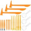 3sets Plastic Dig Tool Set: Archaeological Excavation Tool Kit Dino Dig Kit with Mini Hammer Chisel Brush Scraper for Gems view 1