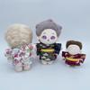 niannyyhouse 10cm 20cm Plush Doll Clothes Belt Kimono Yukata Sets Doll Dress Up (Black-10cm) view 2