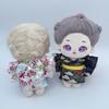 niannyyhouse 10cm 20cm Plush Doll Clothes Belt Kimono Yukata Sets Doll Dress Up (Black-10cm) view 4