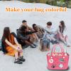 Lckaey Rubber Beach Bag Accessories-PVC Rubber decoration-for EVA Purse Bogg Inserts Y064Figure 50 view 4