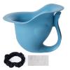 Ihaapsi Newborn Baby Potty- The Diaper-Free Solution for Indoor & Outdoor Elimination Communication; Cute Fish Design (Blue) view 1