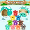 Aigybobo Learning Toys for Toddlers 1 2 3 Year Old, 20 Pcs Pet Dog Toys for Kids, Animal Counting Matching Sorting Fine Motor Educational Playset, Puppy Gifts for Baby Boys Girls Age 12-18 Months view 4