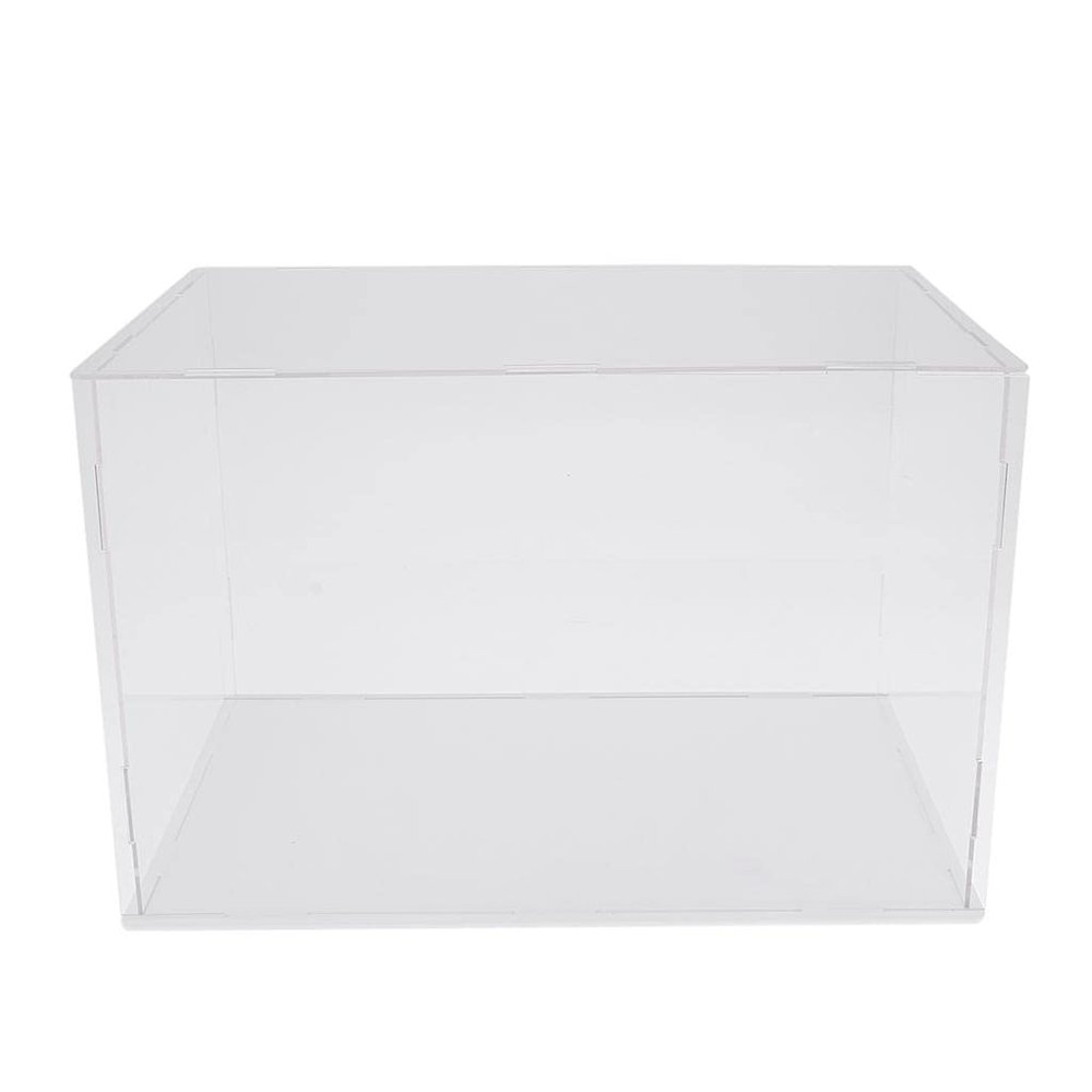 40x25x25cm Acrylic Toy Display Case Box for Model Figures - Weight Showcase Organizer