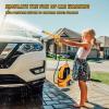 Kids Clean Car - Kids Car Washer Toys with Scraper Sponge Towel - Toddler Pretend Playing Tools Car Wash Gun Manual Pressure - Role Playing Toy Gift for Boys Girls view 2