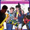 10pcs Inflatable Instruments Party Props Rock Star Toy Set Inflatable Saxophone Bass Rock Microphone Rock Electric Guitar Recorder Suitable for Various Music Parties(Versatile Style) view 4
