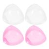 JOINPAYA 4pcs Pacifier Holder Case Portable and Organizer for Travel and Easy to Clean for Storing Pacifiers Transparent view 1