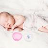 JOINPAYA 4pcs Pacifier Holder Case Portable and Organizer for Travel and Easy to Clean for Storing Pacifiers Transparent view 2
