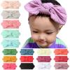 AIMAOMI Baby Headbands With Big Baby Bows Nylon Hairbands Handmade Hair Accessories for Baby Girls Newborn Infant (H, One Size) view 1