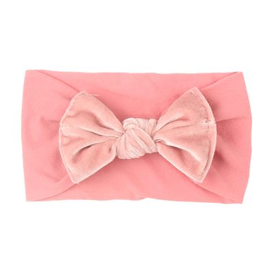 AIMAOMI Baby Nylon Headbands Hairbands Hair Bow Elastics for Baby Girls Newborn Infant Toddlers Kids Newborn Headbands (Orange, One Size)