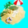 JOINPAYA 10pcs Miniature Life Ring Buoy Models: 0.94in Plastic Mini Swimming Rings Tiny Life Decorations for Dollhouse Micro Landscape Beach Blue White view 4