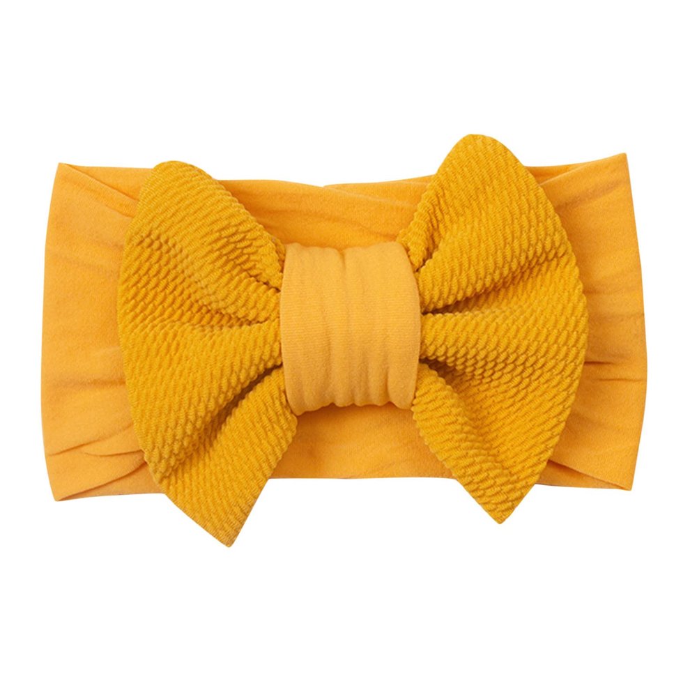 AIMAOMI Baby Headbands Elastic Cute Bows Head Wrap Stretchy Knot Headbands with Hair Bows Hairbands Hair Bows Headbands (D, One Size)