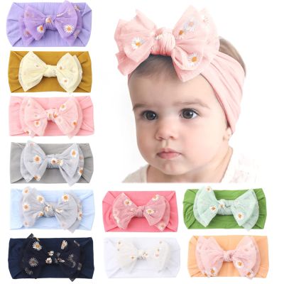 AIMAOMI Newborn Headbands Cute Nylon Headbands for Infant Toodle Baby, Baby Hair Accessories Gifts Newborn Headbands (I, One Size)