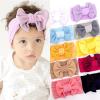 AIMAOMI Baby Flower Headbands Baby Girls Nylon Headbands Soft Hairbands Hair Accessories for Newborn Baby Bows (K, One Size) view 2