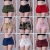 1/6 Scale Female Clothes,Female Elastic Shorts Hot Pants Clothing for 12inch PH TBL JO Worldbox Action Figure Body (Pink) view 2