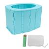 Kids Portable Toilet, Portable Design Folding Toddler Training Potty Lightweight and Compact Emergency Potty Stable and Camping Potty Chair Seat view 1
