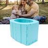 Kids Portable Toilet, Portable Design Folding Toddler Training Potty Lightweight and Compact Emergency Potty Stable and Camping Potty Chair Seat view 3