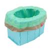 Kids Portable Toilet, Portable Design Folding Toddler Training Potty Lightweight and Compact Emergency Potty Stable and Camping Potty Chair Seat view 4